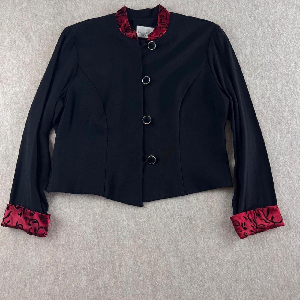 Halmode petite black jacket